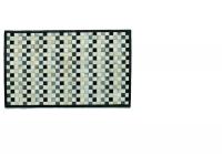 Jacaranda  Leather Check Pepper & Salt