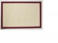 Jacaranda  Sanskrit Ivory rug double bordered in cottin Red & Pink