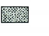 Jacaranda  Leather Cubic Black & White