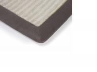 Jacaranda  Satpura Stripe Cream with Suede Elephant border