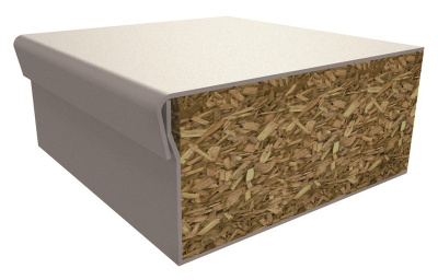 Панель фальшпола ДСП в металлической капсуле CBL1