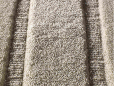 Jacaranda  Velvet Stripe Oatmeal & Grey 10