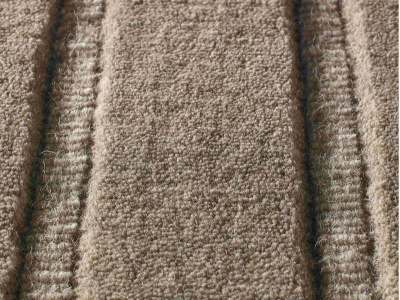 Jacaranda  Velvet Stripe Steel Grey & Oatmeal 19